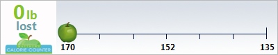 Fateboe's weight loss ticker